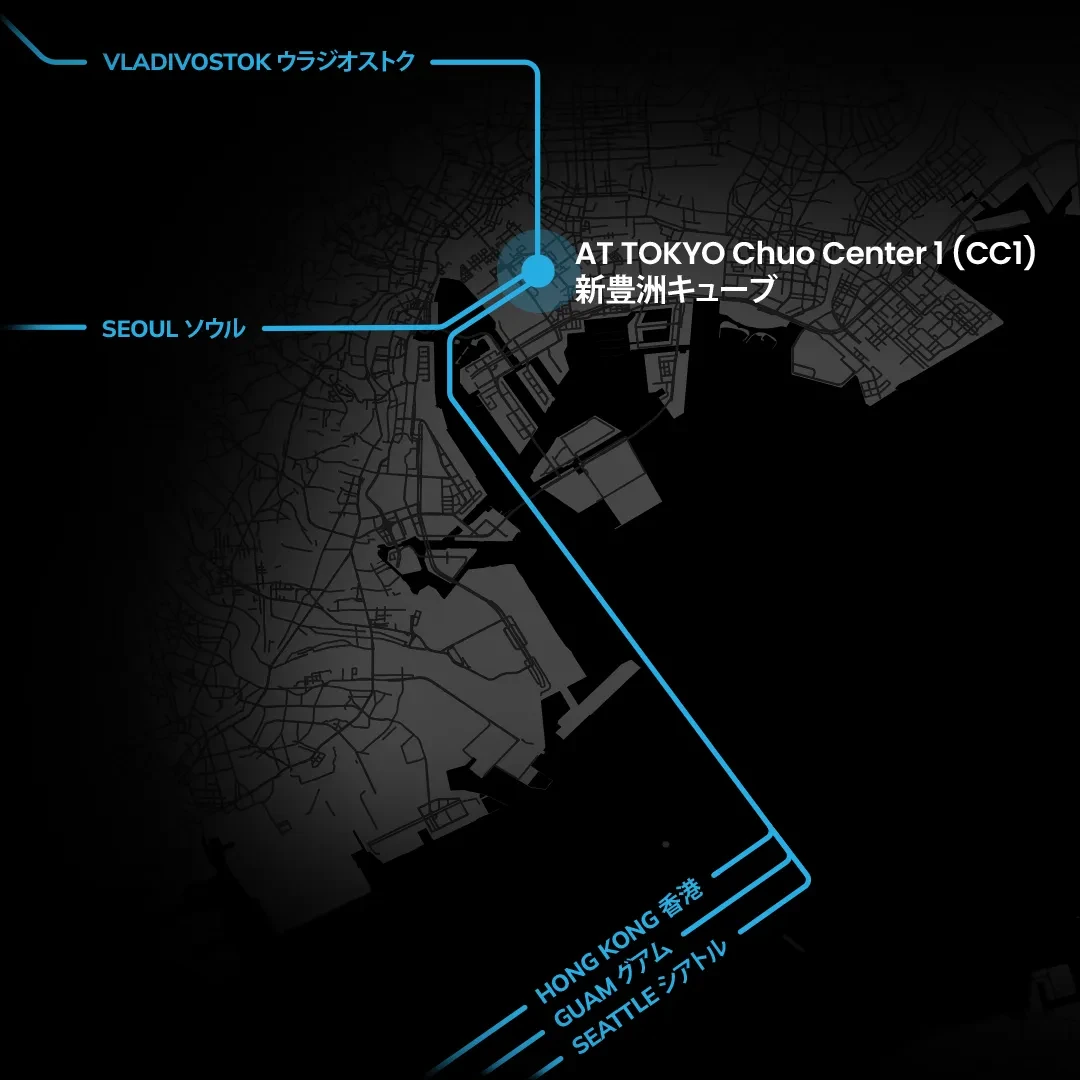 Tokyo data centre infrastructure