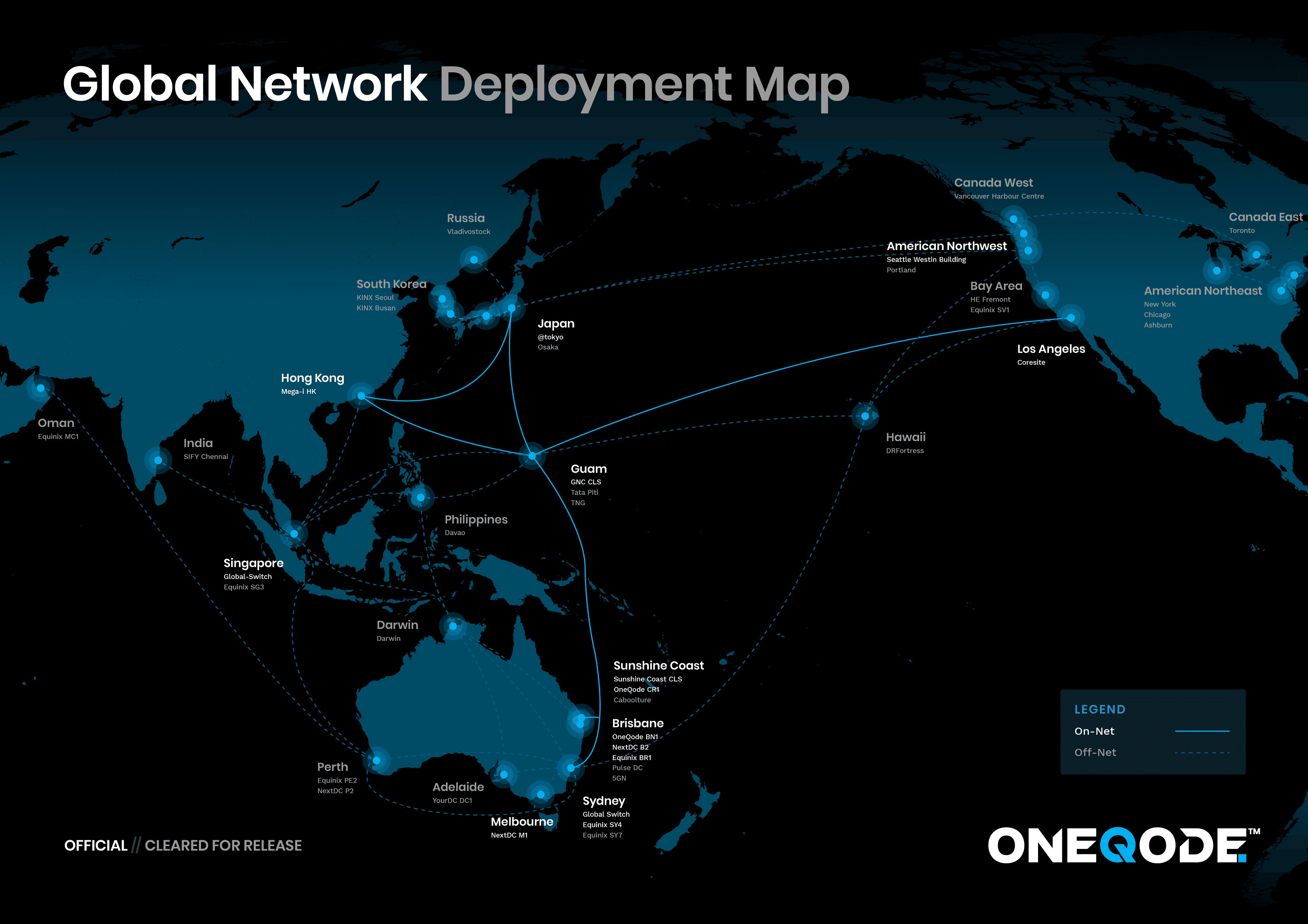 OneQode’s Enterprise Network Ready For Service Across Asia-Pacific